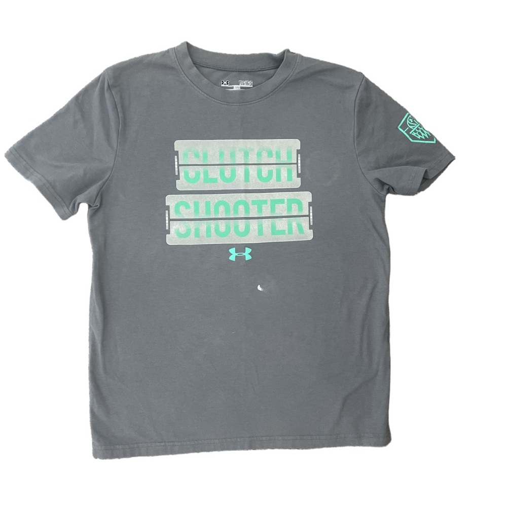 Under Armour Kids Graphic Tees - Black, Gray, and Green - Picture 4 of 5